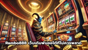 Rambo888 เว็บเดิมพันออโต้ที่ไม่ควรพลาด-15