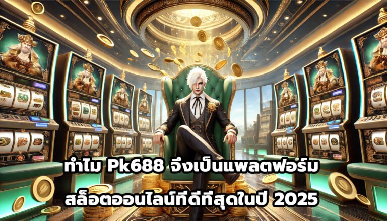 ทำไม Pk688 จึงเป็นแพลตฟอร์มสล็อตออนไลน์ที่ดีที่สุดในปี 2025-11
